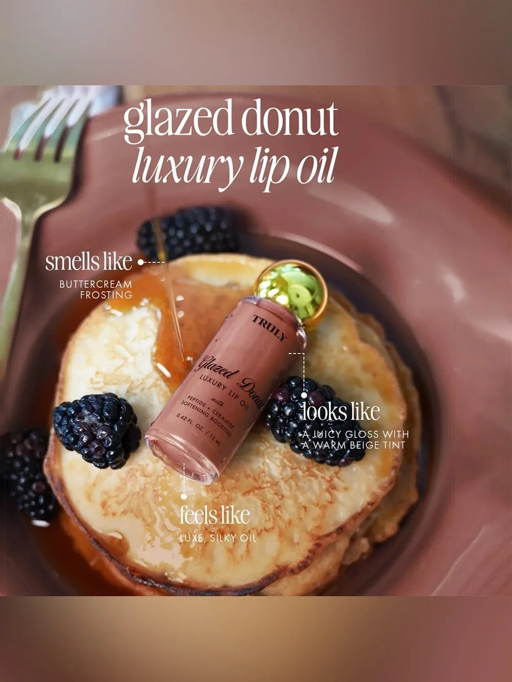 TRULY Glazed Donut Luxury Lip Oil